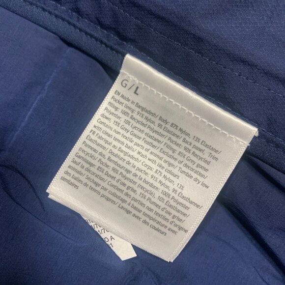 Lululemon NWT Navigation Down Vest L Club Blue - Picture 5 of 15